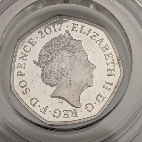 英国 ビアトリクス・ポター 生誕150年記念 「子猫のトム」50ペンス記念銀貨 RoyalMint ケース・説明書付