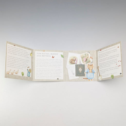 英国 ビアトリクス・ポター 生誕150年記念 「子猫のトム」50ペンス記念銀貨 RoyalMint ケース・説明書付