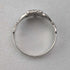 Vintage Irish Traditional Claddagh Ring Sterling Silver Ring (US Size 6)