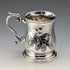 Circa 1870 English Antique Silver Plate Mug