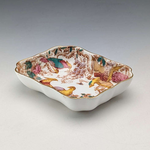 British Vintage Royal Crown Derby "Old Avesbury" Bone China Mini Tray