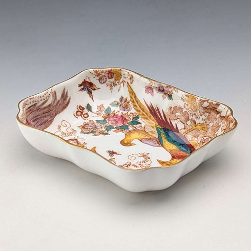 British Vintage Royal Crown Derby "Old Avesbury" Bone China Mini Tray