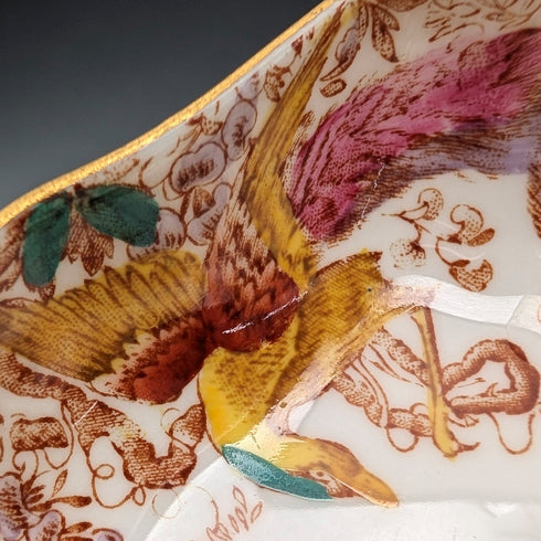 British Vintage Royal Crown Derby "Old Avesbury" Bone China Mini Tray