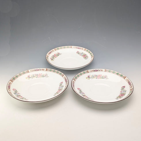 英国ヴィンテージ ウェッジウッド「クタニ・クレーン」カップ&ソーサー 3セット①