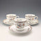 British Vintage Wedgwood "Kutani Crane" Cup & Saucer, Set of 3 (2)