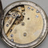 Late 19th Century Antique Unsigned Pocket Watch, Nickel Alloy Niello Decoration, Hunter Case, Working Order
