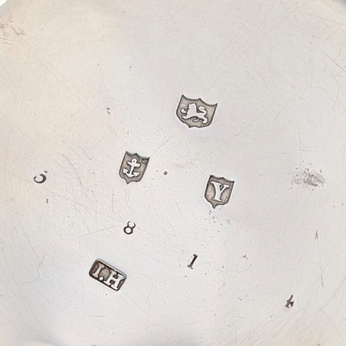 1873 British Antique Ornate Dial Key-Wind Pocket Watch, 55mm Diameter, H Osburn, For Parts/Repair