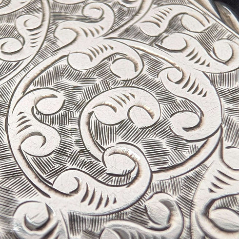 1891 English Antique Sterling Silver Vinaigrette 33g Hayes Brothers