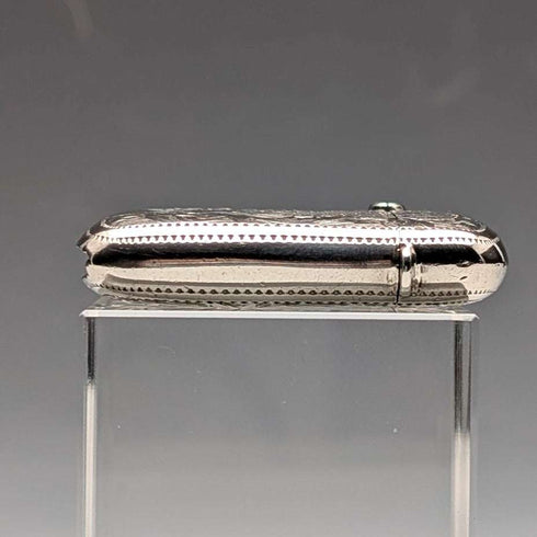1903 British Antique Sterling Silver Vesta Case 21g Joseph Gloster