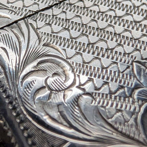 1903 British Antique Sterling Silver Vesta Case 21g Joseph Gloster
