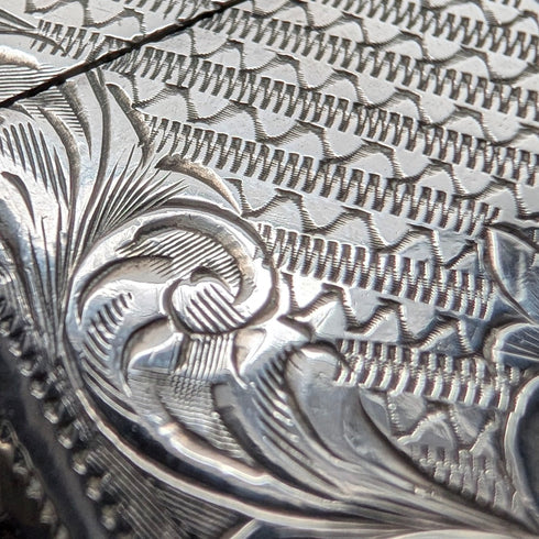 1903 British Antique Sterling Silver Vesta Case 21g Joseph Gloster