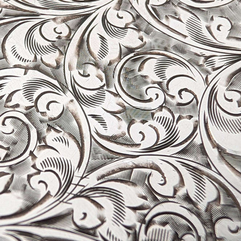 1919 English Antique Sterling Silver Cigarette Case 60g Constantine & Floyd
