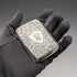 1919 English Antique Sterling Silver Cigarette Case 60g Constantine & Floyd
