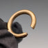 Vintage Brass Slim Albert Chain with Bolt Ring Clasps