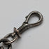 Vintage Silver Plated Fancy Link Albert Chain with Bolt Ring Clasps