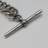 1889 British Antique Sterling Silver Albert Chain 50g Sterling Silver Medal Fob