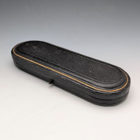 1905年 英国アンティーク 純銀製 クリスニングスプーン 37g Atkin Brothers ケース入