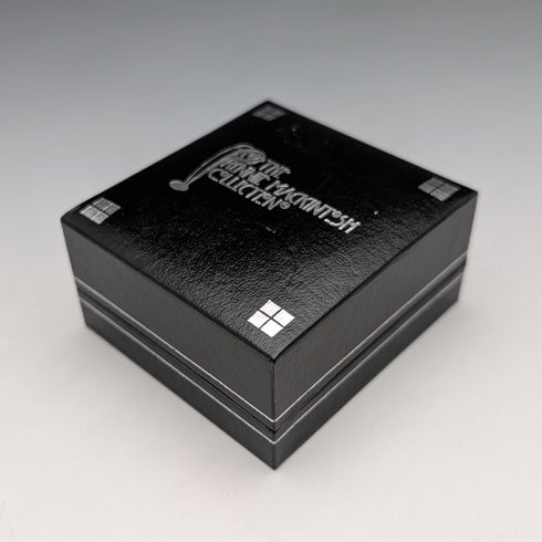 英国ヴィンテージ マッキントッシュローズ 純銀ペンダント 純銀ネックレス ケース付き