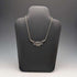 British Vintage Sterling Silver Mackintosh Rose Drop Necklace with Case