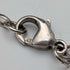 British Vintage Sterling Silver Mackintosh Rose Drop Necklace with Case