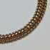 Vintage Sterling Silver Gilt Panther Pedestal Green Stone Pendant