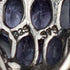 Vintage Purple Stone Sterling Silver Pendant with Sterling Silver Chain
