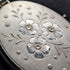 British Vintage Floral Engraved Sterling Silver Locket Pendant with Sterling Silver Chain Total 15.7g
