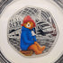 英国 「くまのパディントン」誕生60周年記念 50ペンス記念銀貨 RoyalMint ケース・説明書付