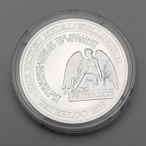 「ワーテルローの戦い」 勝利200周年記念 金貨・銀貨・復刻メダル 3種セット