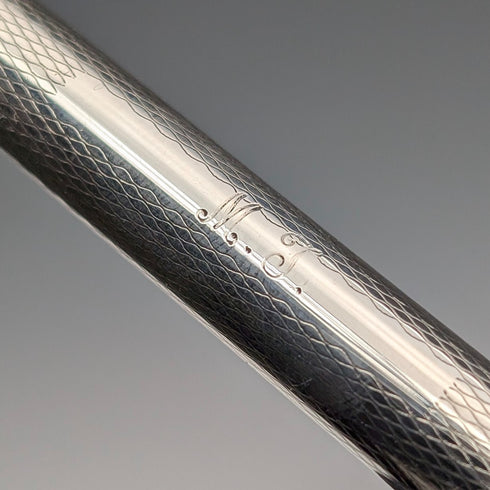 1978 UK Vintage Sterling Silver Ballpoint Pen Taylor Pen