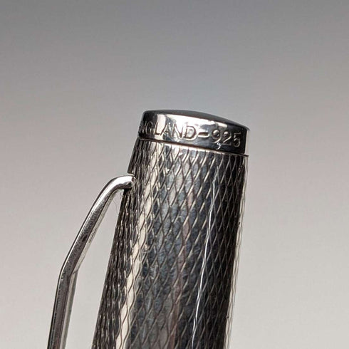 1978 UK Vintage Sterling Silver Ballpoint Pen Taylor Pen