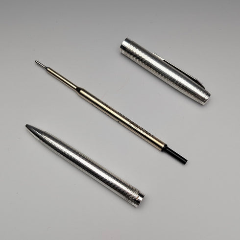 1978 UK Vintage Sterling Silver Ballpoint Pen Taylor Pen