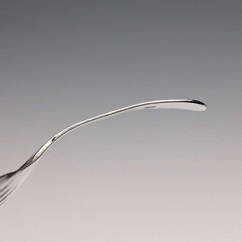 1790 Antique British Sterling Silver Shell-shaped Tea Caddy Spoon, 6.8g, GEORGE WALKERS