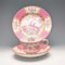 英國復古 Minton 粉紅公雞 骨瓷杯盤組