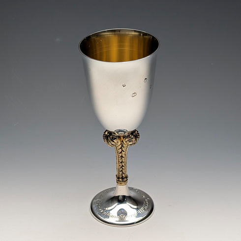 1981年 英国ロイヤルウェディング記念 純銀製ゴブレット 207g St James House Company