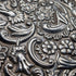 British Sterling Silver Victorian Ornate Wooden Jewelry Box by Carr's of Sheffield