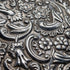 British Sterling Silver Victorian Ornate Wooden Jewelry Box by Carr's of Sheffield