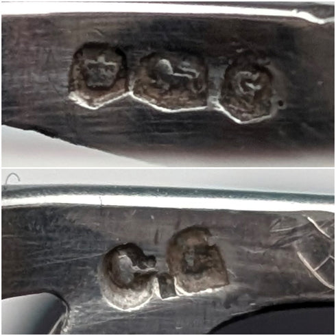 スコットランド ヴィンテージ 純銀製 ケイスネス・グラス ミルフィオリ リング(15号)指輪