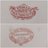 French Antique Japonism Design Hard Ceramic Soup Plate Pair ①