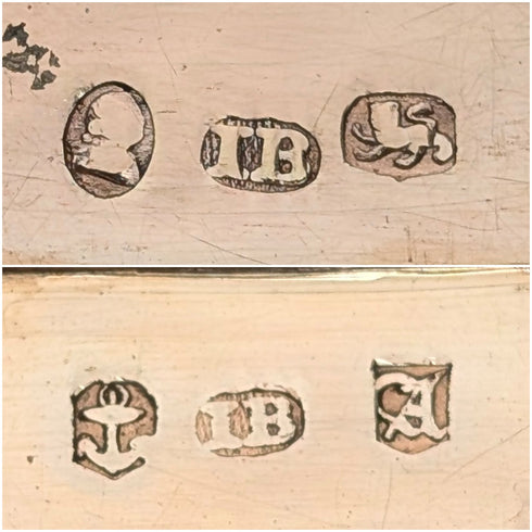 1824 British Antique Sterling Silver Vinaigrette 19.5g John Bettridge