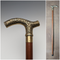 英国ヴィンテージ ステッキ 杖 クラッチハンドル 隠しコンパートメント 89cm