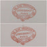 French Antique Japonism Design Hard Ceramic Soup Plate Pair ②