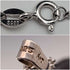 Vintage Sterling Silver Oval Locket Pendant with Sterling Silver Necklace, 15.2g Total
