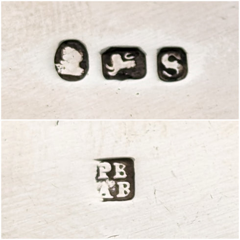 1793 British Antique Sterling Silver Sugar Tongs 32g Peter and Ann Bateman