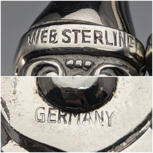 アンティーク 純銀ハンドル ケーキトング WEB Silver Company