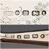 1880 British Antique Engraved White Pearl Handle Dessert Cutlery 3 Pair Set Stokes & Ireland