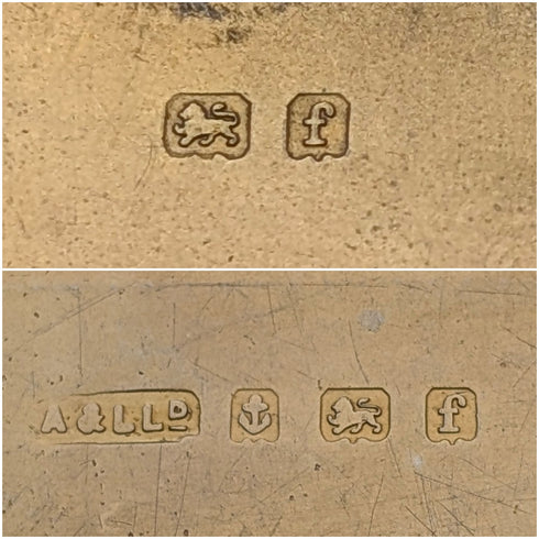 1905年英國古董純銀信封式卡片盒,52克,Adie & Lovekin