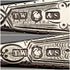 Mid-19th Century British Antique Silver Plated Christening Cutlery Pair in Case by Thomas Wilkinson