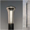 1929 British vintage gentleman's walking stick, sterling silver, round handle, 91cm