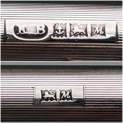 1961 英國 Yard O' 紅色純銀自動鉛筆(附盒子)